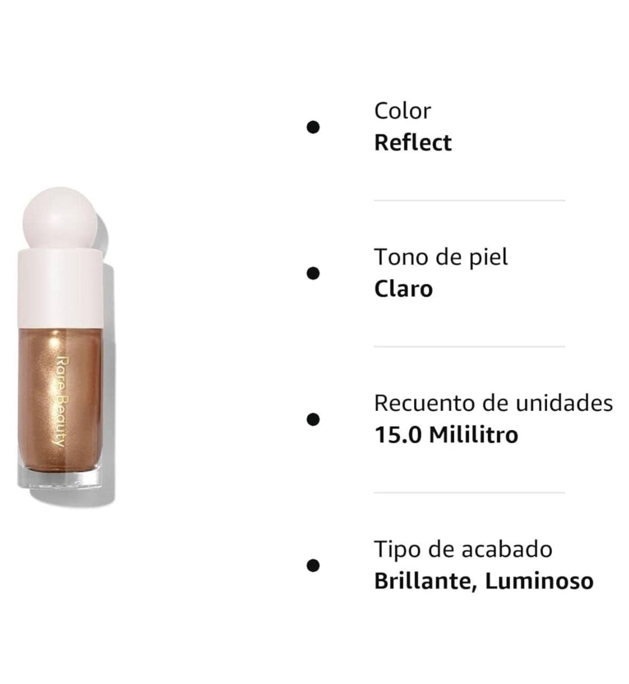 Rare Beauty by Selena Gomez Positive Light Liquid Luminizer Highlight Reflect